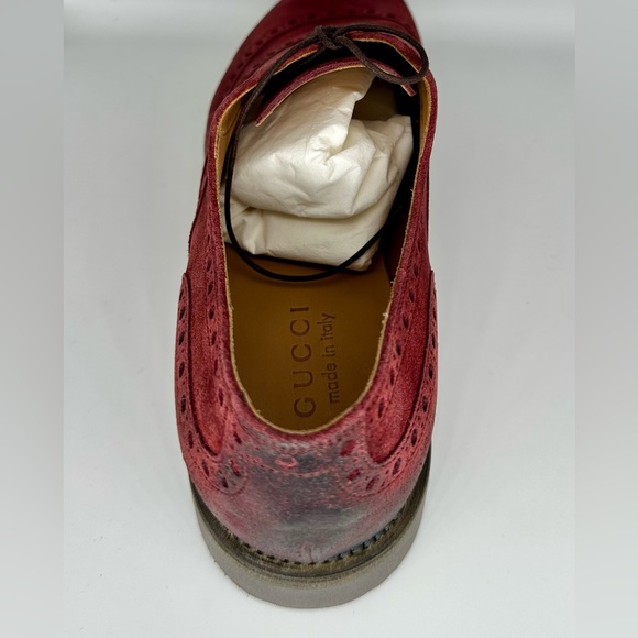 Gucci 💫 Men’s Suede Oxford - Picture 5 of 11